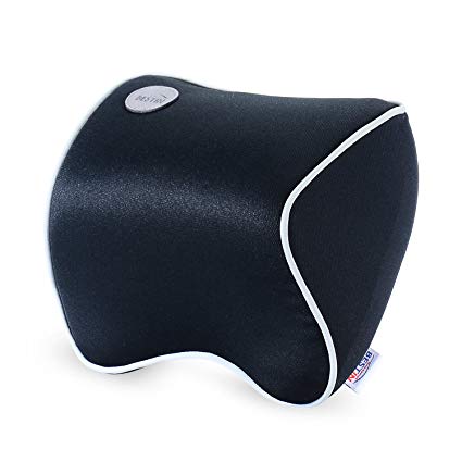 Car Neck Pillow,Neck Pillow for Car Headrest，Car Headrest Memory Foam Pillow,Protect Neck in Travel/Office/Home/Car(Black)