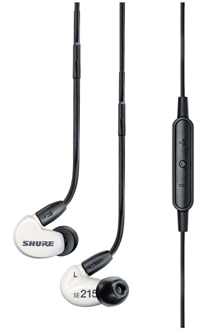 Shure SE215m  Special Edition Sound Isolating Earphones with Remote and Microphone