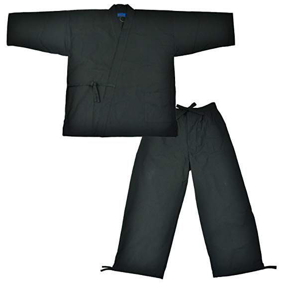 Edoten Men's Japan Kimono Cotton100% Samue