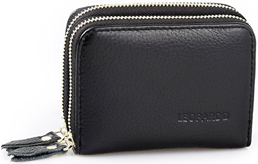 RFID Blocking Leather Wallet for Women, Latest Credit Card Safe RFID Block Security Travel Wallets/Holder/Case/Protector for Ladies