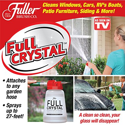 AS SEEN ON TV!! Full Crystal Window and All Purpose Cleaner sparkle BEST way to take care of your outdoor cleaning tasks!!