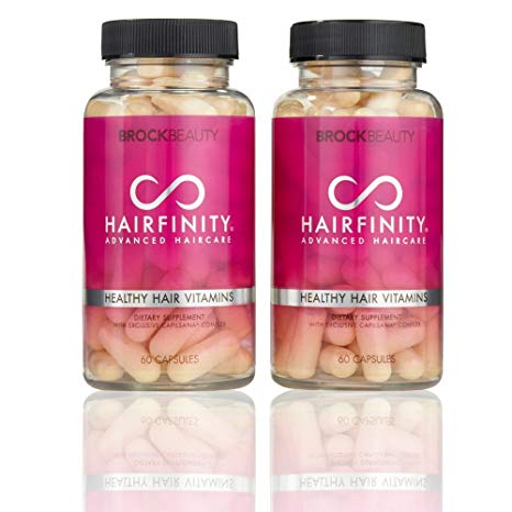 Hairfinity Healthy Hair Vitamin Capsules 60 ea (Pack of 2)