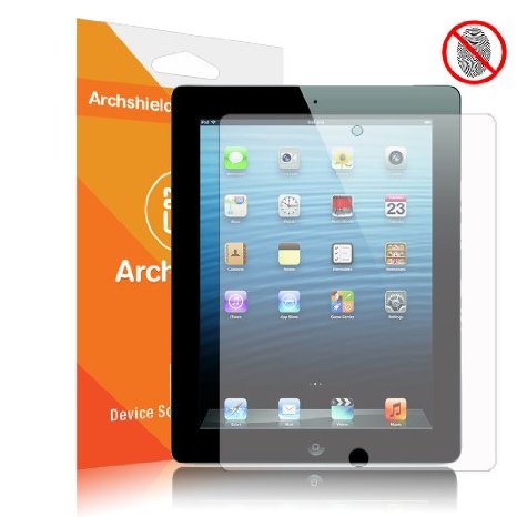 Archshield - iPad 2 3 and 4 Premium Anti-Glare and Anti-Fingerprint Matte Screen Protector 2-Pack - Retail Packaging Lifetime Warranty