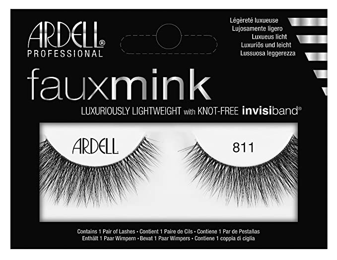 Ardell Faux Mink #811 Black Lashes (6 Pack)