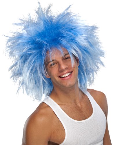 Character Wig, Funky Punk Blue