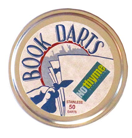 Book Darts 50 Stainless Steel Line Markers