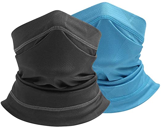 VBIGER Neck Gaiter Balaclava Face Cover Bandana UV Protection Seamless Bandanas for Men Women Fishing Cycling Hiking