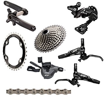 Shimano XT 8000 Boost 170mm Complete Groupset with Brakes