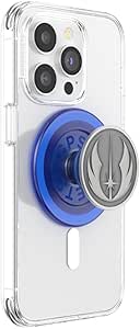 PopSockets Phone Grip Compatible with MagSafe, Phone Holder, Wireless Charging Compatible, Star Wars-Jedi Icon