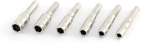 uxcell A15052300ux0043 6 in 1 H4 Shank 2.5mm 3mm 3.5mm 4mm 4.5mm 5mm 6 Points Hex Socket