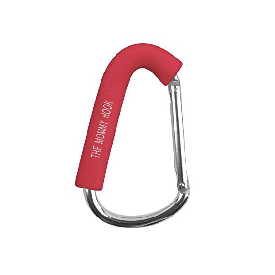 The Original Mommy Hook Stroller Accessory Red