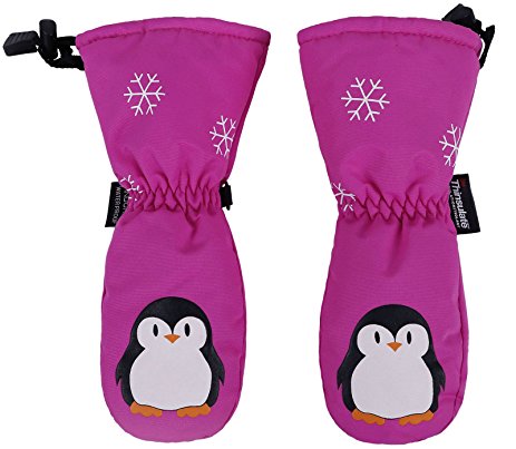 Kids 3M Thinsulate Waterproof Windproof Gloves Outdoors Winter Sport Ski Mittens