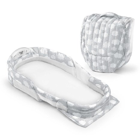 Baby Delight Snuggle Nest Surround XL (Silver Cloud)