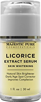 Majestic Pure Skin Whitening & Skin Brightening Serum for Even Complexion, 1 fl. oz. - Helps Reduce the Appearance of Age Spots and Dark Spots