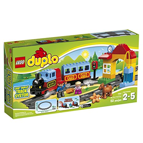 LEGO DUPLO 10507 My First Train Set Educational Preschool Toy Building Blocks For Your Toddler