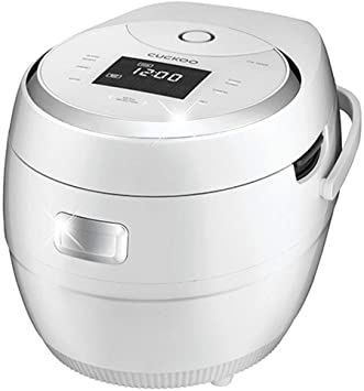 Cuckoo 10-cup Multifunctional Micom Rice Cooker and Warmer – 16 built-in programs including White rice, Mixed rice, GABA rice, Thin Porridge, Thick Porridge, Scorched rice, Soup, Soy Milk, Yogurt, Baby Food, Slow Cook, Multi Cook, Turbo, Warm, Reheat and Auto Clean, CR-1020F, White/Silver (10 cups uncooked [1.8 liters])