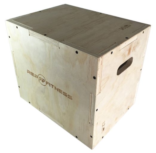 Rep 3 in 1 Wood Plyometric Box for CrossFit and Conditioning 302420 242016 161412
