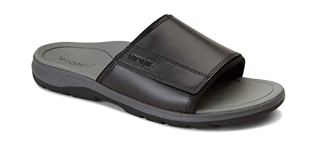 Vionic Men's Canoe Stanley Slide Sandal - with Concealed Orthotic Arch Support