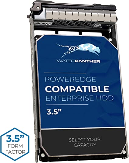 600GB 15K SAS 6Gbps 3.5" HDD for Dell PowerEdge Servers | Enterprise Hard Drive in 13G Tray | Compatible with R230 R330 R710 R720 R730 T310 T330 W347K 0W347K W348K ST3600057SS