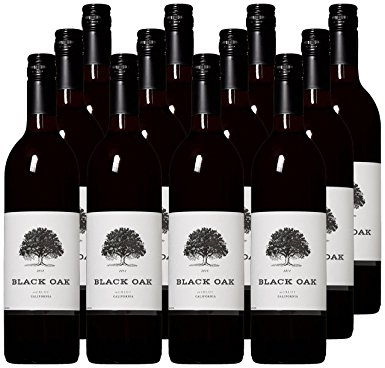 Black Oak Big Time Merlot Red Wine Case Pack, 12 x 750ml