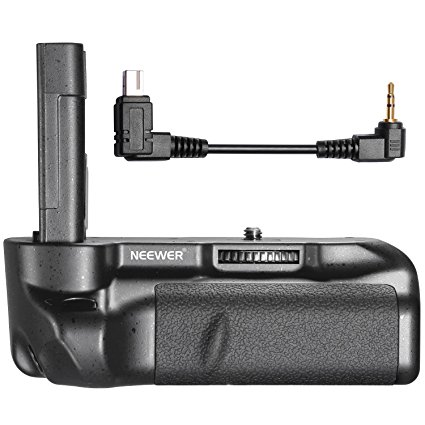 Neewer Vertical Shutter Release Battery Grip Work with EN-EL9/EN-EL9A Li-ion Batteries for Nikon D5000 DSLR Camera