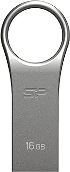 SP Silicon Powerシリコンパワー USBメモリ 16GB USB2.0 防水 防塵 耐衝撃 亜鉛 合金デザイン Firma F80 SP016GBUF2F80V1S