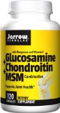 Jarrow Formulas Glucosamine and Chondroitin and MSM 120 Capsules