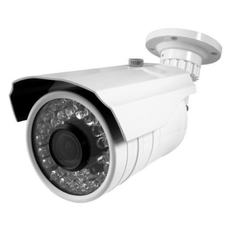 Best Vision BV-IR140-HD 1000TVL Bullet Security Camera White - Outdoor - Night/Day - 2.8-12mm Lens