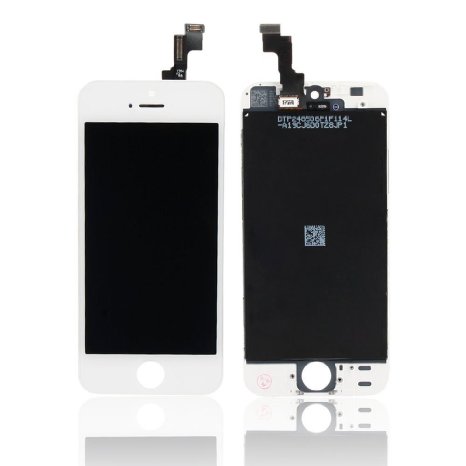 for iPhone 5S Full Set LCD Screen Replacement Digitizer Assembly Display Touch Panel White