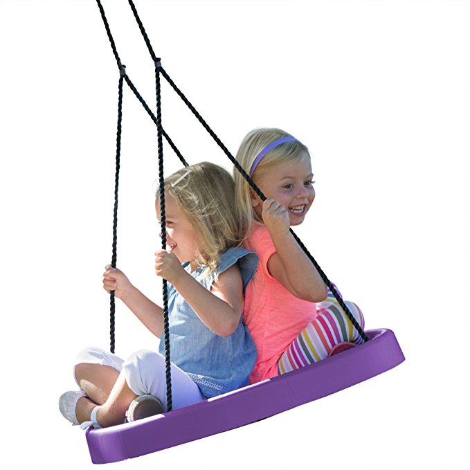 PlayMonster SSVC01 Super Spinner Swing Play Ground Equipment, Super Spinner, Purple