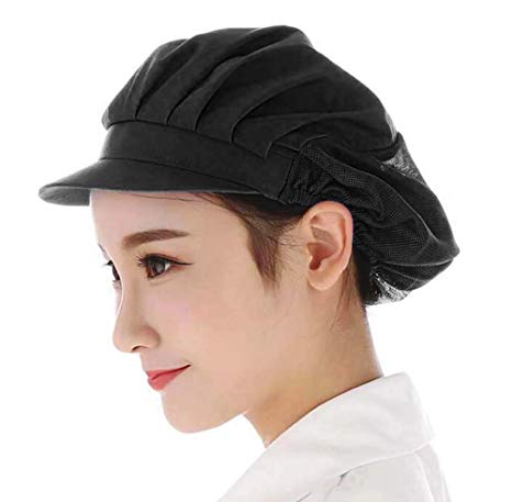Nanxson 3pcs Unisex Solid Color Mesh Industrial Workshop Protective Working Kitchen Hats Hair Net CF9033