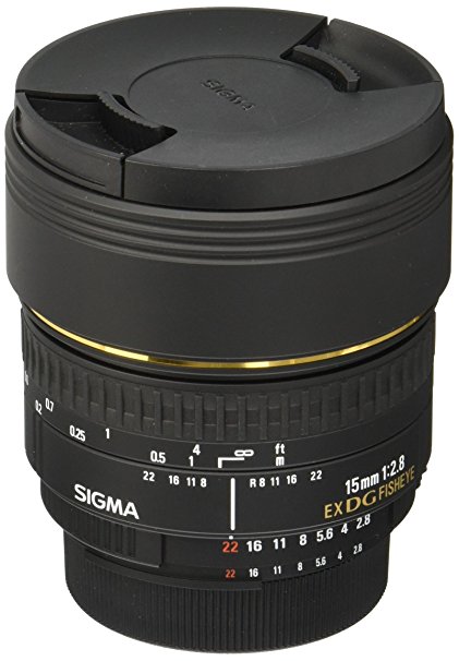 Sigma 15mm f/2.8 EX DG Diagonal Fisheye Lens for Nikon SLR Cameras