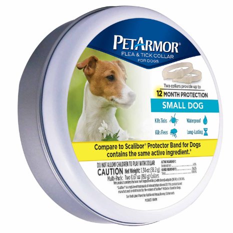 PetArmor 2 Count Flea & Tick Collar for Dogs