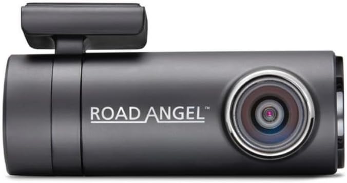 Road Angel Halo Drive Dash Cam, 2K 1440p 140° Camera, with Super Night View, Built-In Wi-Fi, Winter Mode with the Road Angel Hard Wire Kit