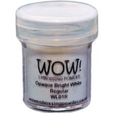 WOW Embossing Powder 15ml-Opaque Bright White