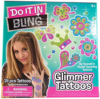 Creative Kids Glimmer Tattoos Do It in Bling