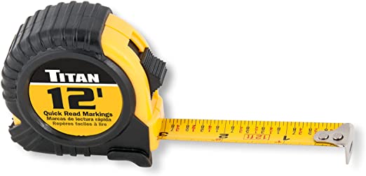 Titan Tools - 12 Tape Measure (10904)