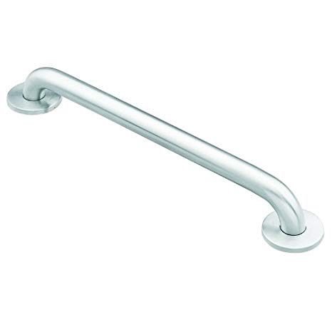 Moen 8718 1-1/4X18 Ss Grab Bar, 18-Inch, Stainless