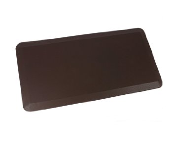 Sky Solutions Anti Fatigue Mat - Dark Maple Brown 20 x 39-Inch