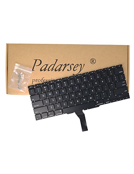 Padarsey New Laptop Black US Keyboard fits For Macbook Air A1370 A1465 11-Inch 2011 2012 2013 2014 2015 MD711 MD712 MD223 MD224 MC968 MC969