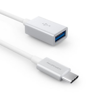 Type C Adapter RAVPower USB C To A Female OTG Cable USB-C On The Go Convertor for New MacBook and Other Devices with Type C USB