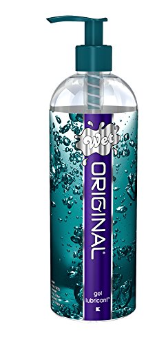 Wet Original Personal Lubricant Water Based Lube 18.6 Ounce Bottle