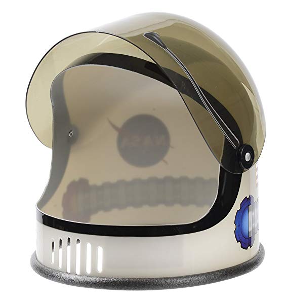 Aeromax No Youth Toy Astronaut Helmet, Silver, 3-10 Years