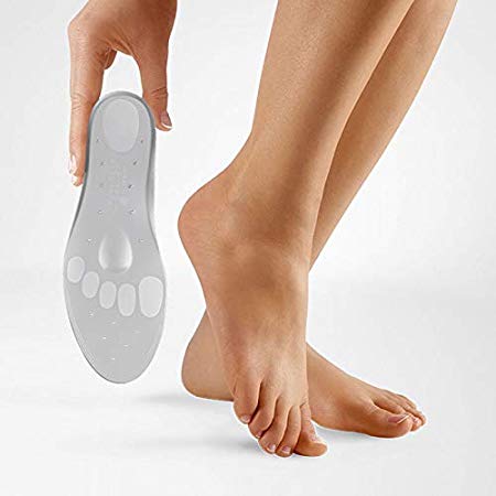 Bauerfeind - ViscoPed - Shoe Insoles - Provides a Soft Cushion for The Feet and Protects The Joints, Shock Absorbing Effect Helps Spine, Hips, Knee, Ankle Pain Relief - Pair