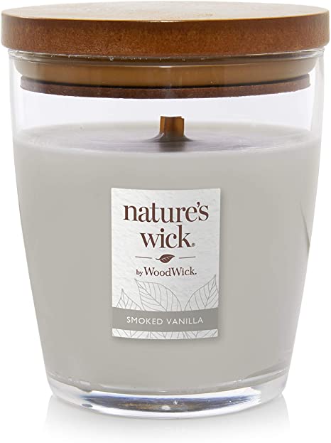 Nature's Wick Smoked Vanilla Candle