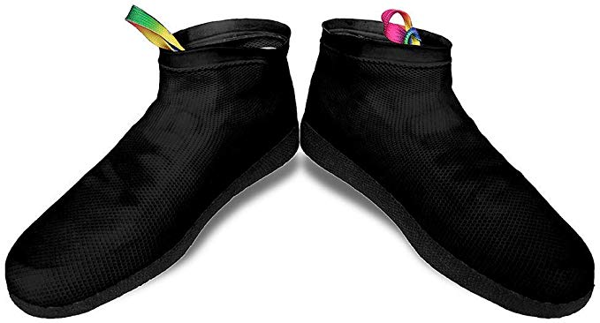 Henhaing Waterproof Shoe and Boot Covers - Reusable and Portable Boot Shoe Covers|Rain Cover Dirt-Proof and Slip-Resistance Overshoes for Outdoor Protection|Made of Natural Rubber|Men Women Kids