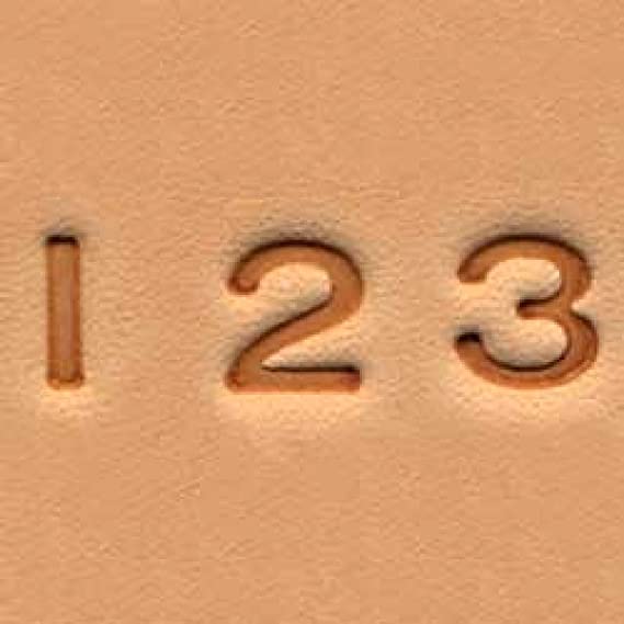 Tandy Leather 1/4" Number Set 4904-00