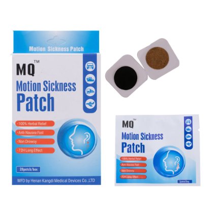 Motion Sickness Patch,20 Count/Box
