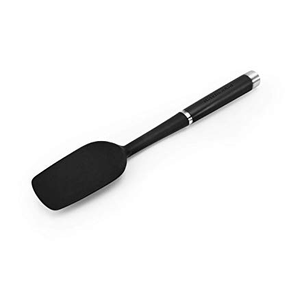 KitchenAid KO030OHOBA Gourmet Spoon Spatula, one size, Matte Black