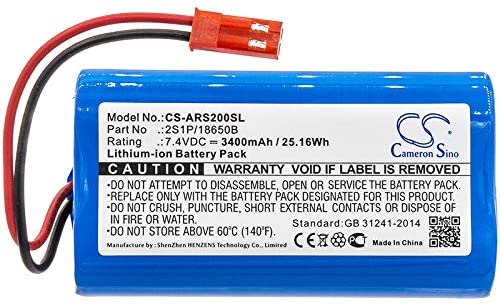 Cameron Sino Replacement Battery for Arizer Solo, Arizer Solo 2